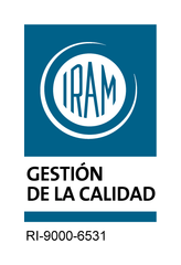 Certificación IRAM ISO 9001 de gestión de la calidad, registro RI-9000-6531